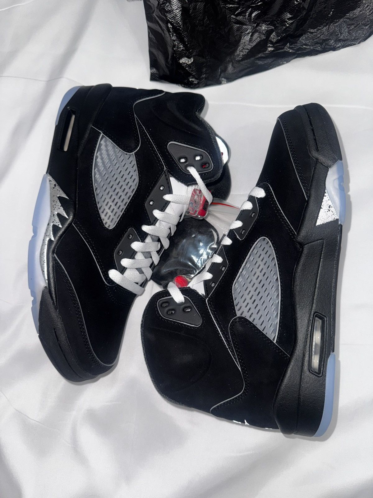 Jordan Brand 2025 Air Jordan 5 Retro OG 'Black Metallic Reimagined' Size US 8.5 / EU 41-42 - 5 Thumbnail