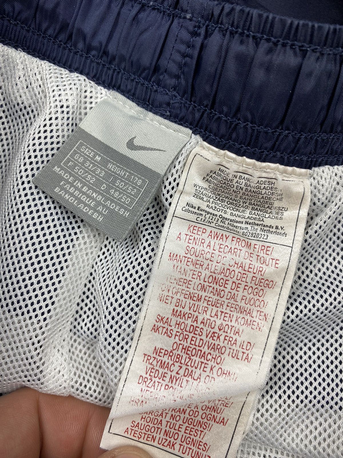 Nike × Vintage Vintage Nike Nylon Drill Y2K Shorts Size M Size US 32 / EU 48 - 14 Thumbnail