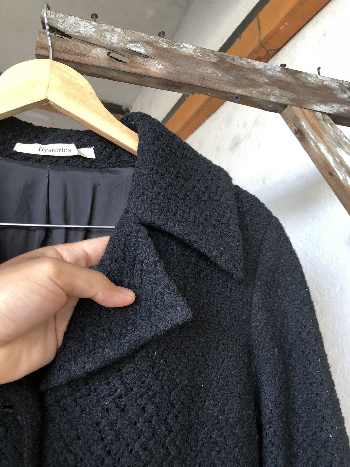 Hysteric Glamour Nice❗️Hysteric Glamour Gothic Knit Long Jackets Size L / US 10 / IT 46 - 10 Thumbnail