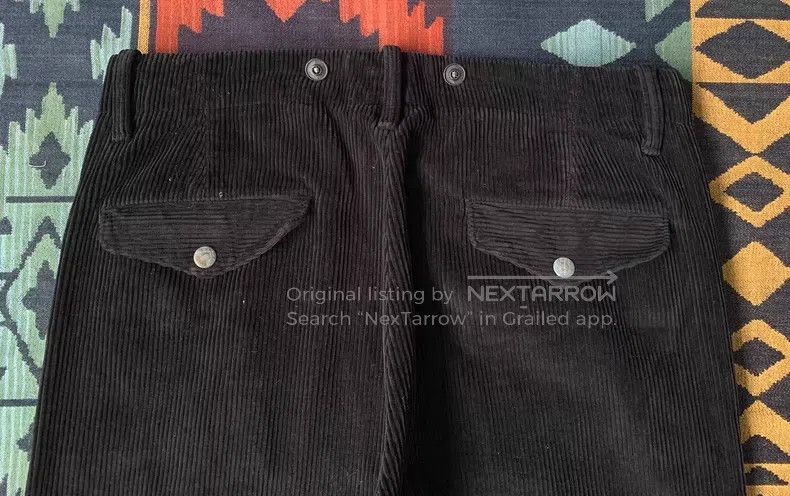 RRL Ralph Lauren RRL Ralph Lauren Vintage Corduroy Work Pants Size US 32 / EU 48 - 4 Thumbnail