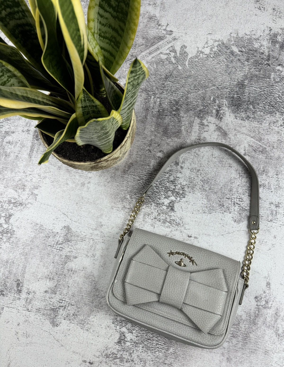 Vivienne Westwood VIVIENNE WESTWOOD X ANGLOMANIA LEATHER RIBBON SHOULDER BAG Size ONE SIZE - 1 Thumbnail
