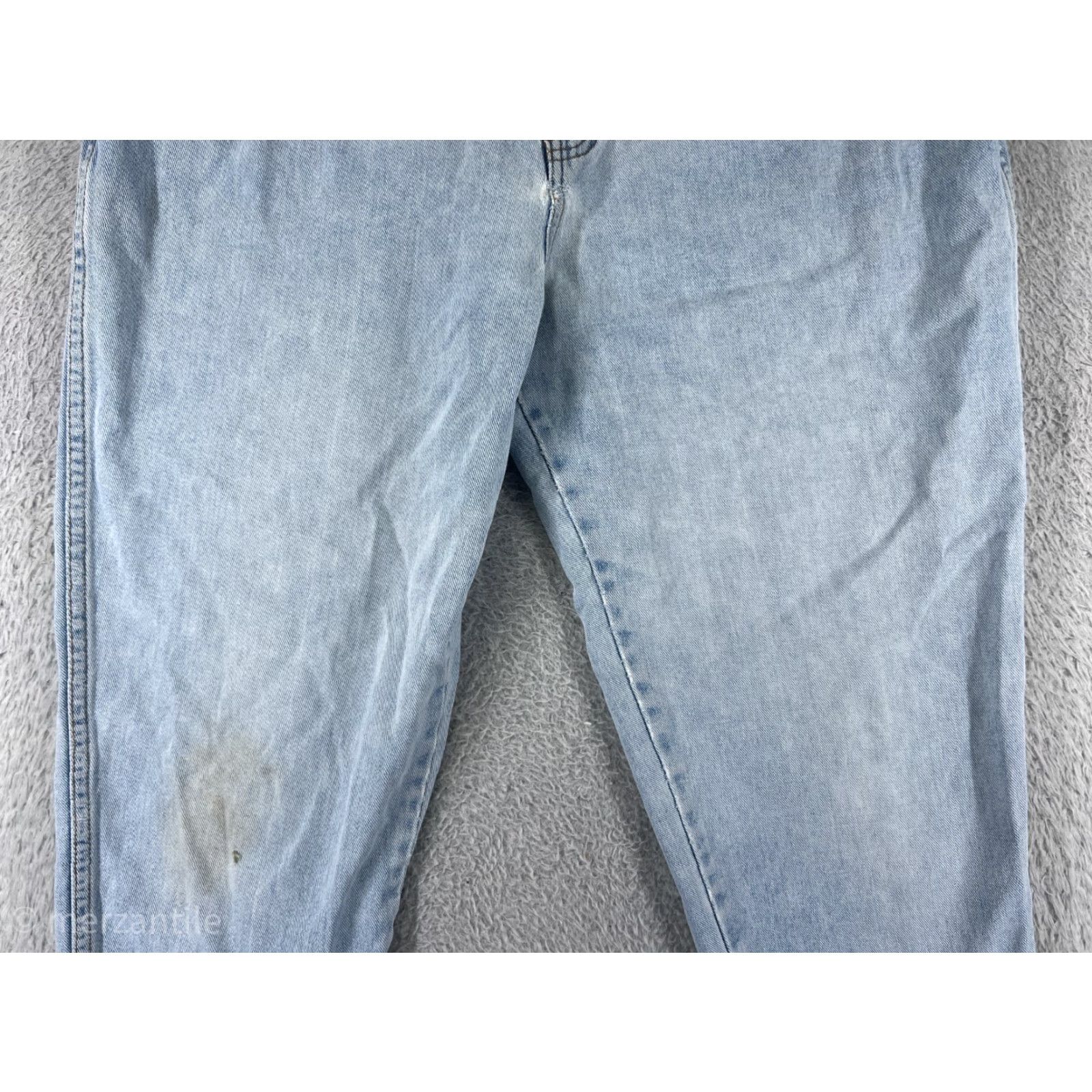Bill Blass VINTAGE Bill Blass Jeans Women 16 Blue Denim High Rise Mom Tapered Regular Size 16 Blue Floral 90s Womens Size 38" / US 16 / IT 52 - 6 Thumbnail