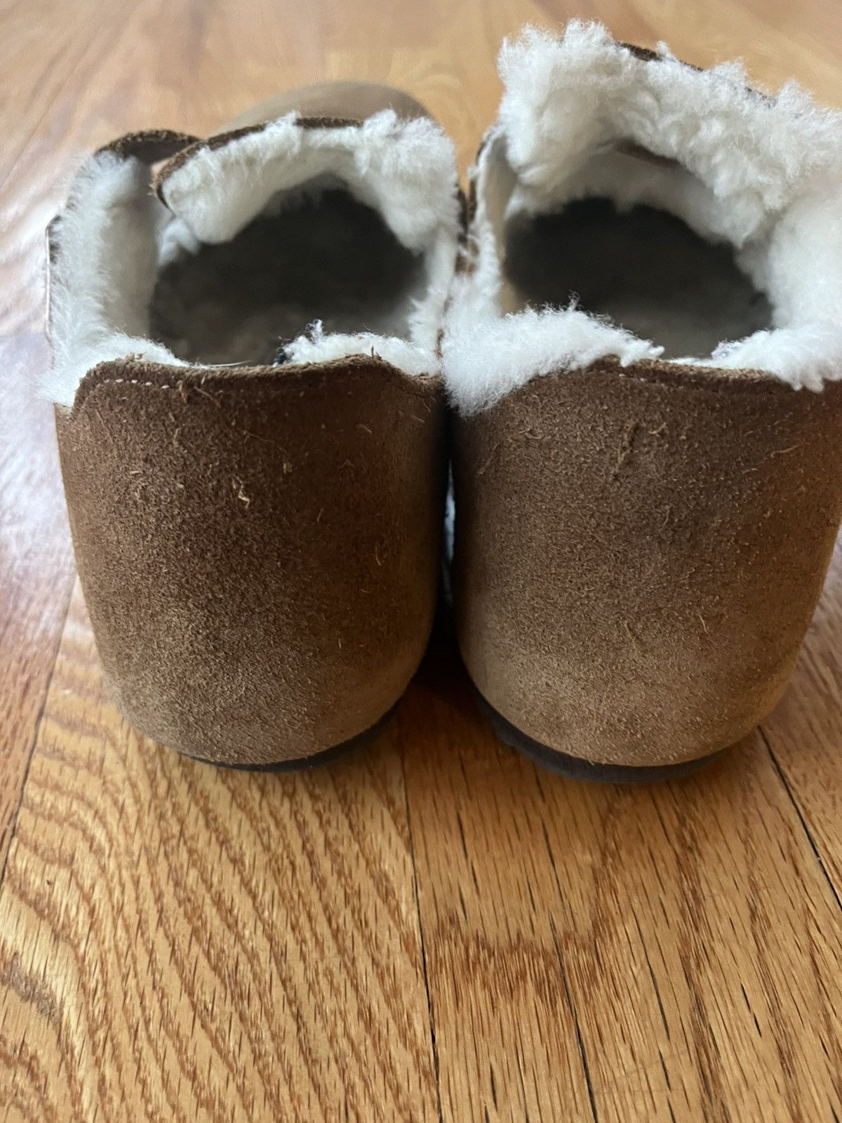 Birkenstock Birkenstock London Shearling Suede Clogs Size US 8.5 / EU 41-42 - 2 Thumbnail