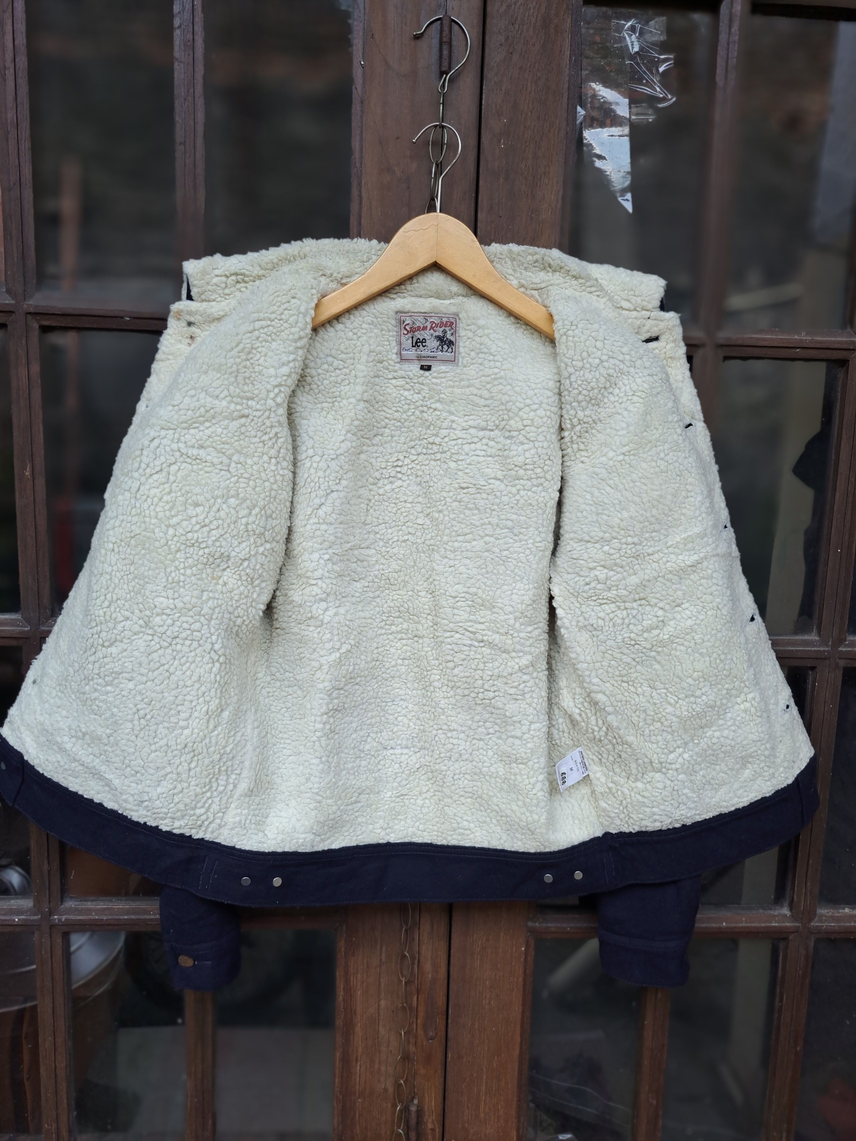 Lee Lee Storm Rider for Ciaopanic Wool Trucker Sherpa Jacket Size US M / EU 48-50 / 2 - 4 Thumbnail