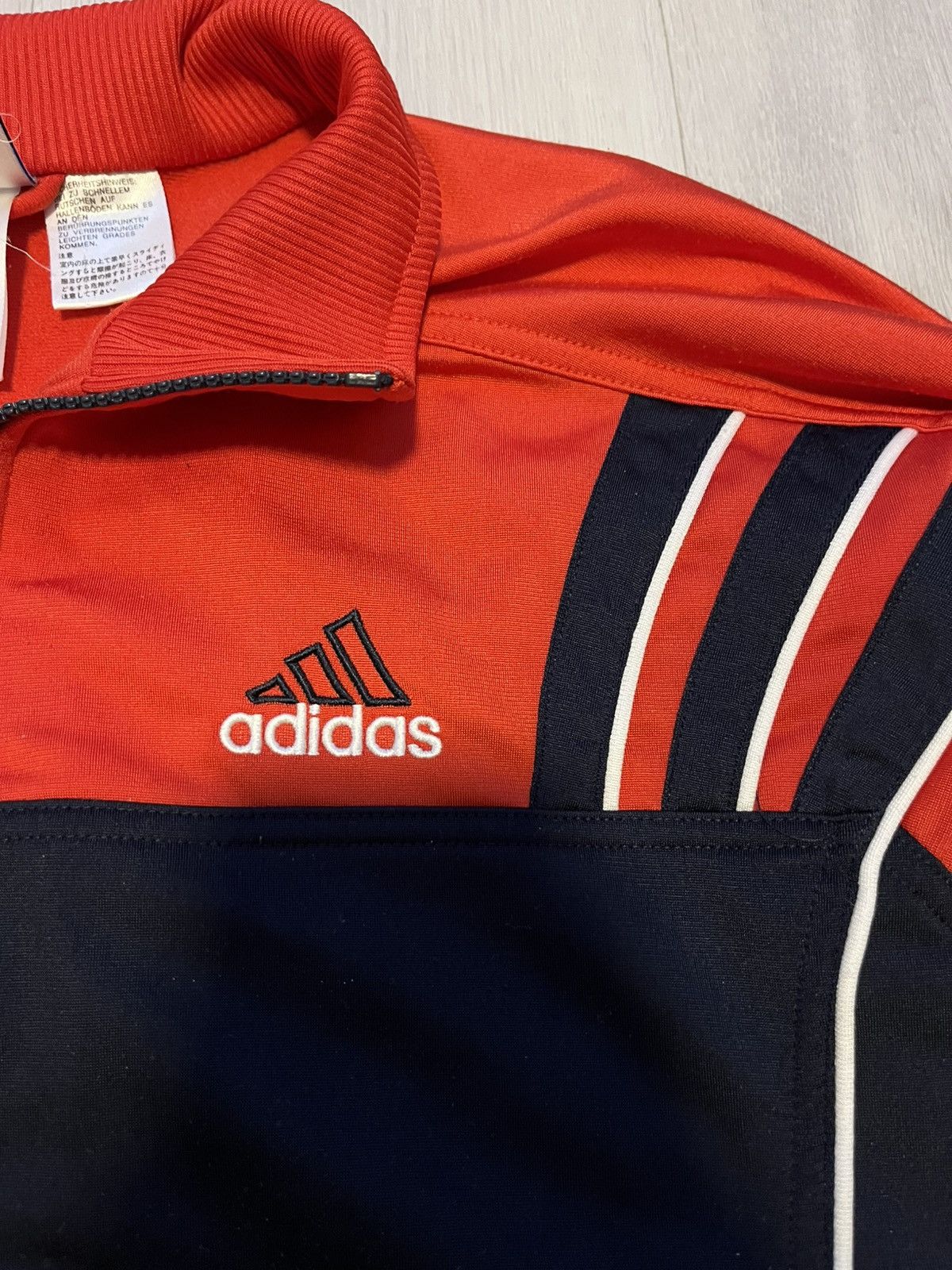 Adidas × Vintage Adidas Vintage Zip-up Sweater 2001 Size US S / EU 44-46 / 1 - 3 Thumbnail