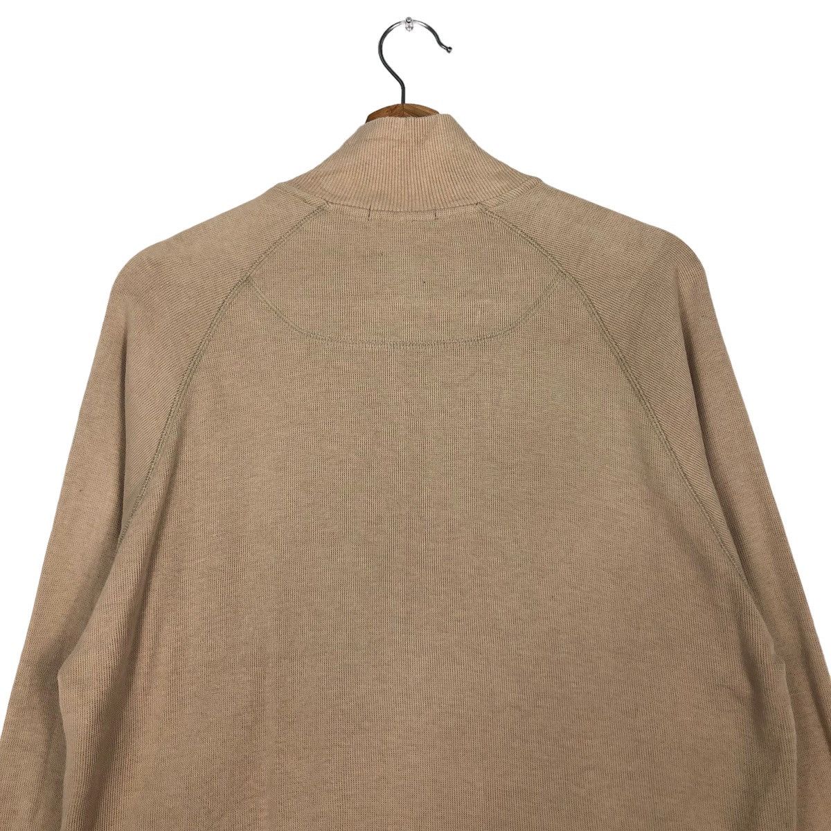 Burberry 🔥Vintage Sweater Jacket Zipper Burberry London Nova Check Size US M / EU 48-50 / 2 - 9 Thumbnail