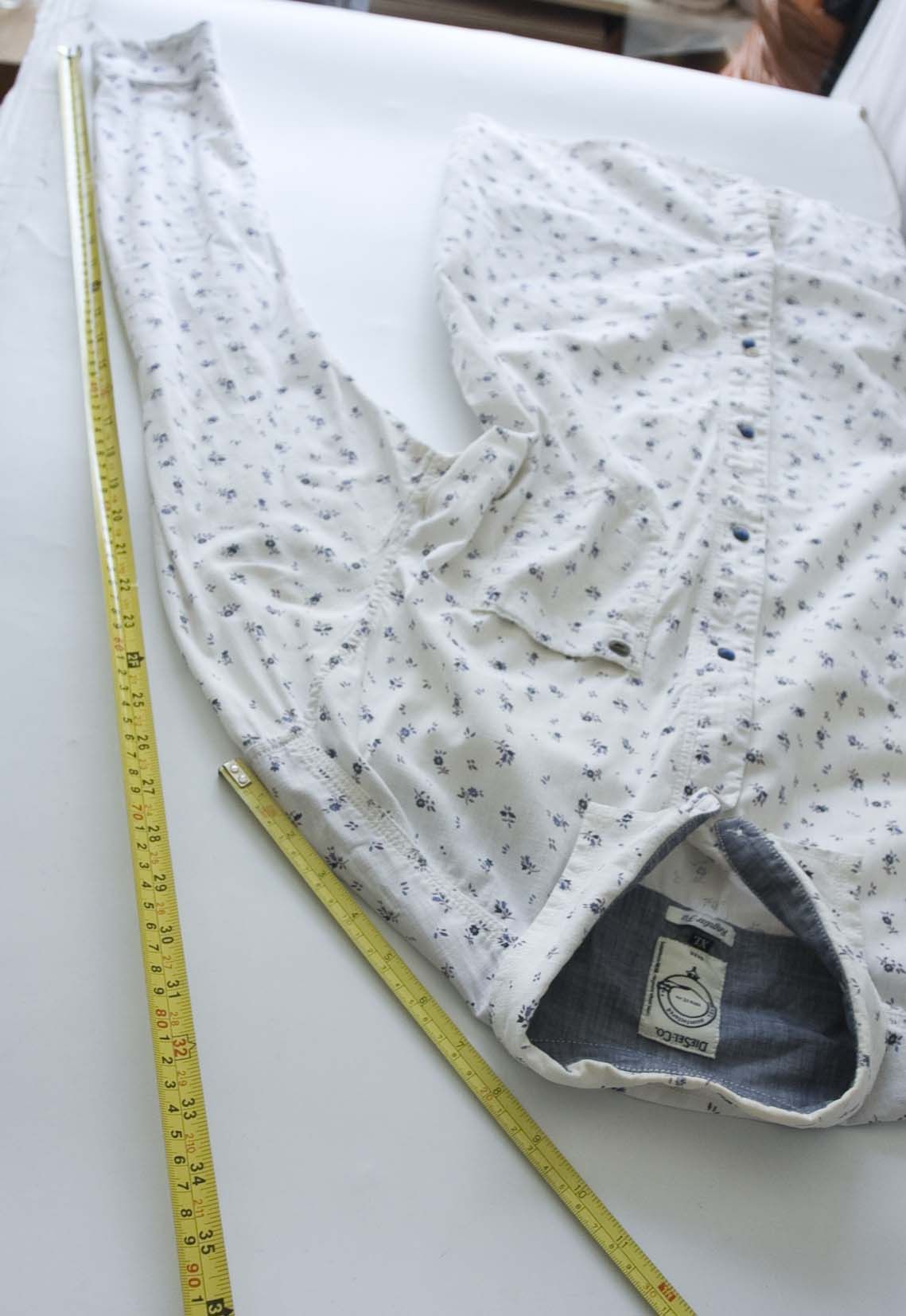 Diesel Diesel Shirt Size XL Floral White Size US XL / EU 56 / 4 - 3 Thumbnail