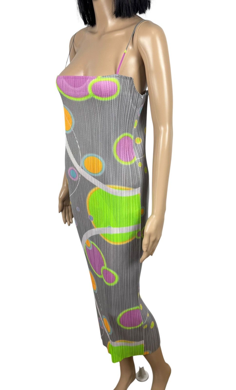 Pleats Please Issey Miyake Pleats Please Issey Miyake Rare Planetary Slip Dress Maxi Size S / US 4 / IT 40 - 6 Thumbnail