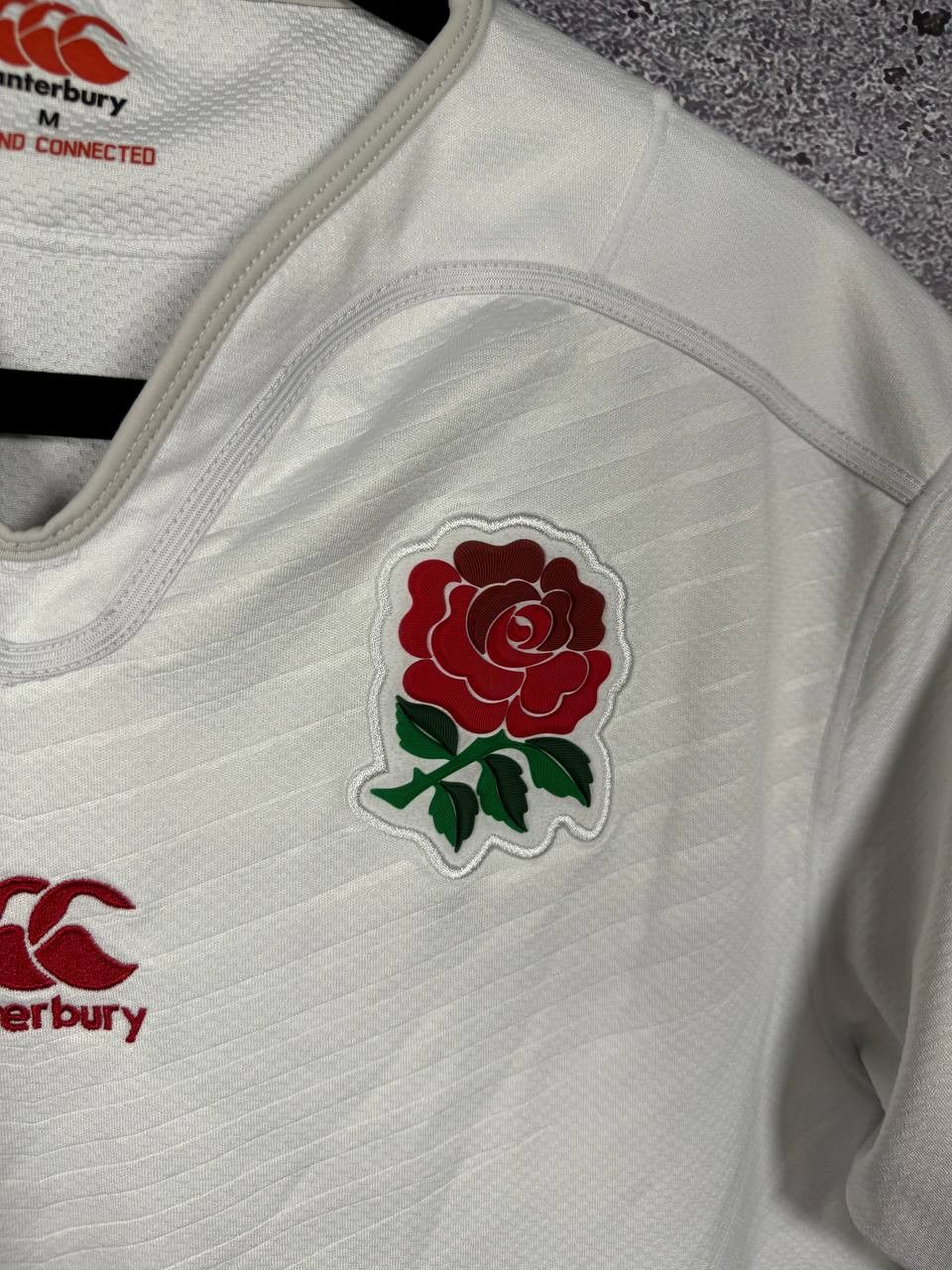 Canterbury of New Zealand England Rugby Union 2015 World Cup Canterbury Jersey Medium Size US M / EU 48-50 / 2 - 7 Thumbnail