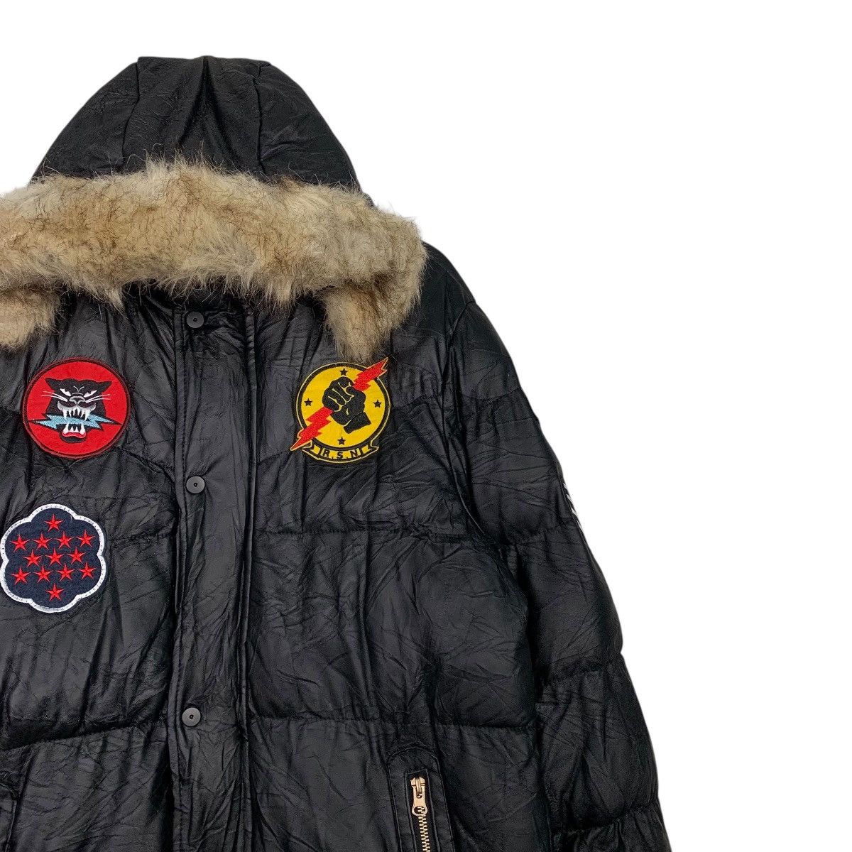 Other Reason Hooded Puffer Jacket Size US M / EU 48-50 / 2 - 5 Thumbnail