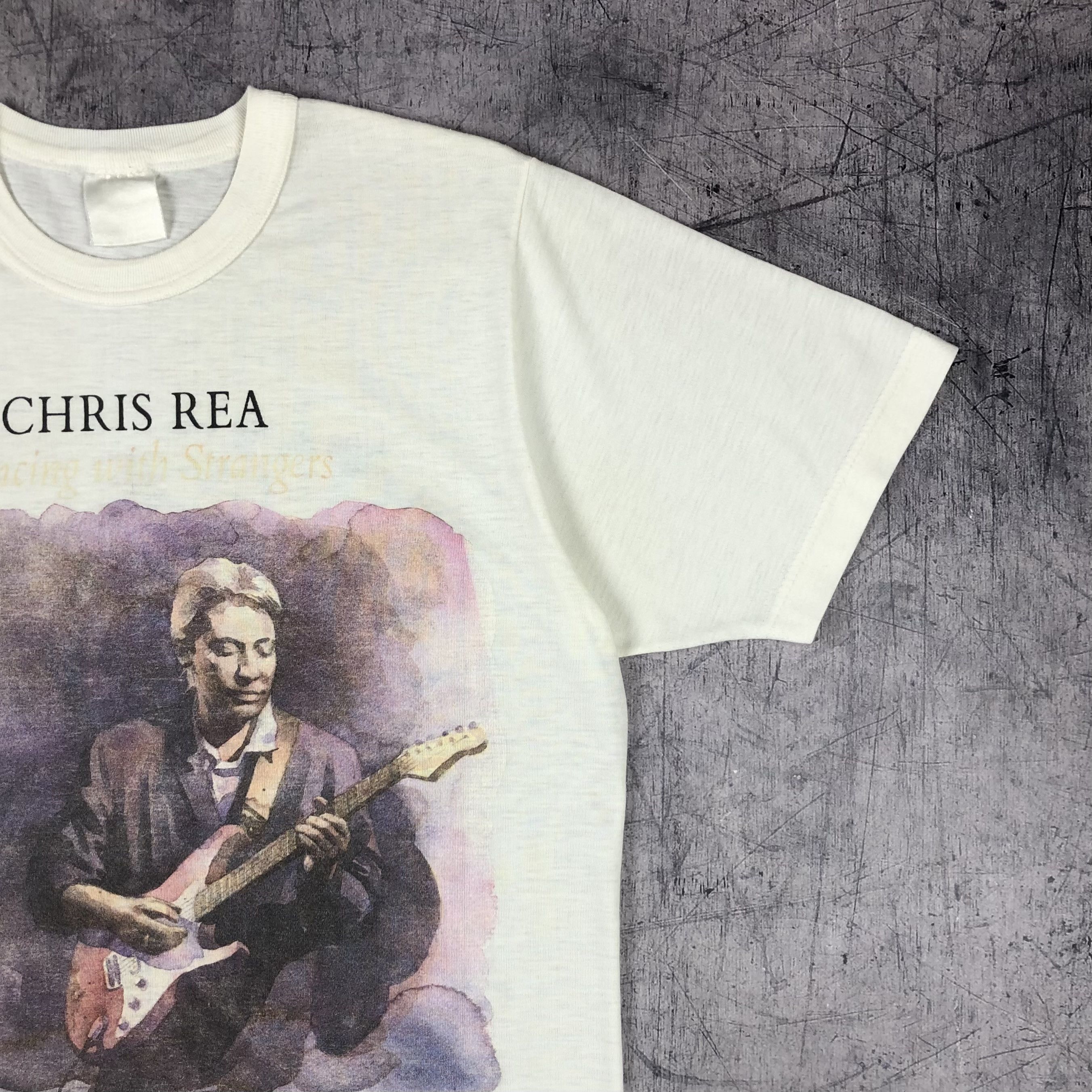 Band Tees 1987 Chris Rea World Tour Dancing & Strange Tee Size US S / EU 44-46 / 1 - 5 Thumbnail