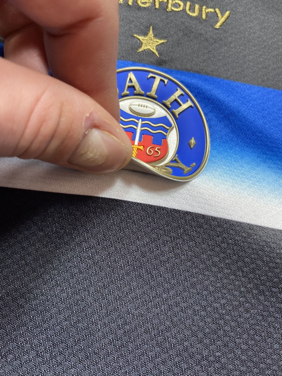 Other Canterbury Bath Rugby 2017/2018 Hamish Pro European Jersey Size US XXL / EU 58 / 5 - 7 Thumbnail