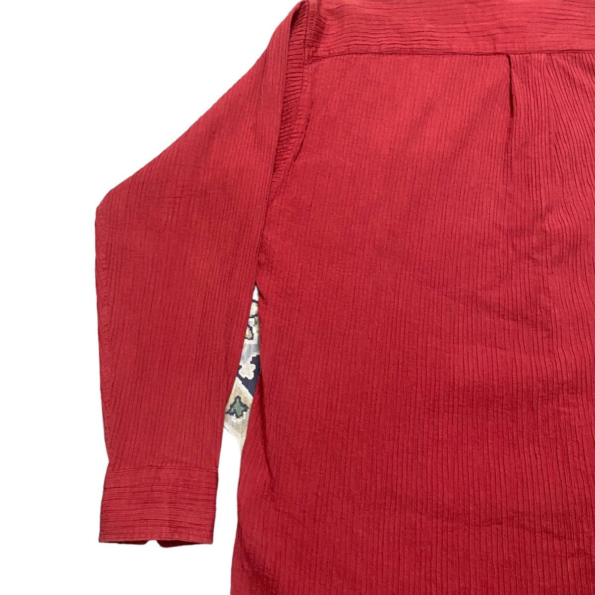 Issey Miyake Issey Miyake Men Pleated Shirt Oversized Size US M / EU 48-50 / 2 - 12 Thumbnail