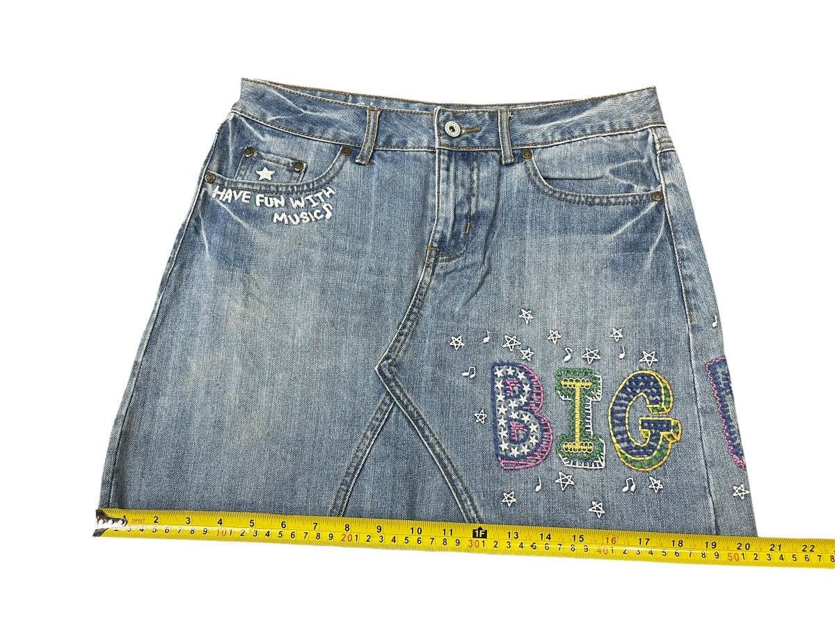 Hysteric Glamour Vintage Rough Natural Charm Mini Skirt Streetwear Size 31" - 7 Thumbnail
