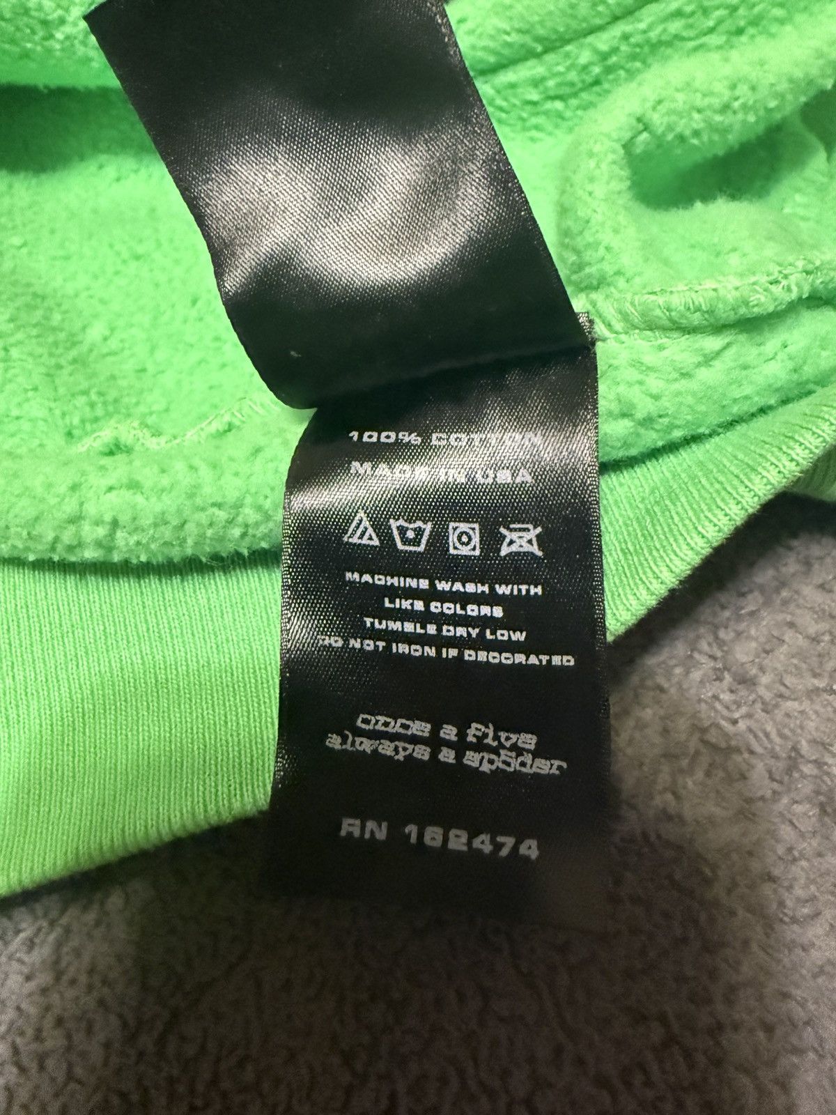 Sp5der Sp5der Legacy Hoodie Green XL Size US XL / EU 56 / 4 - 7 Thumbnail