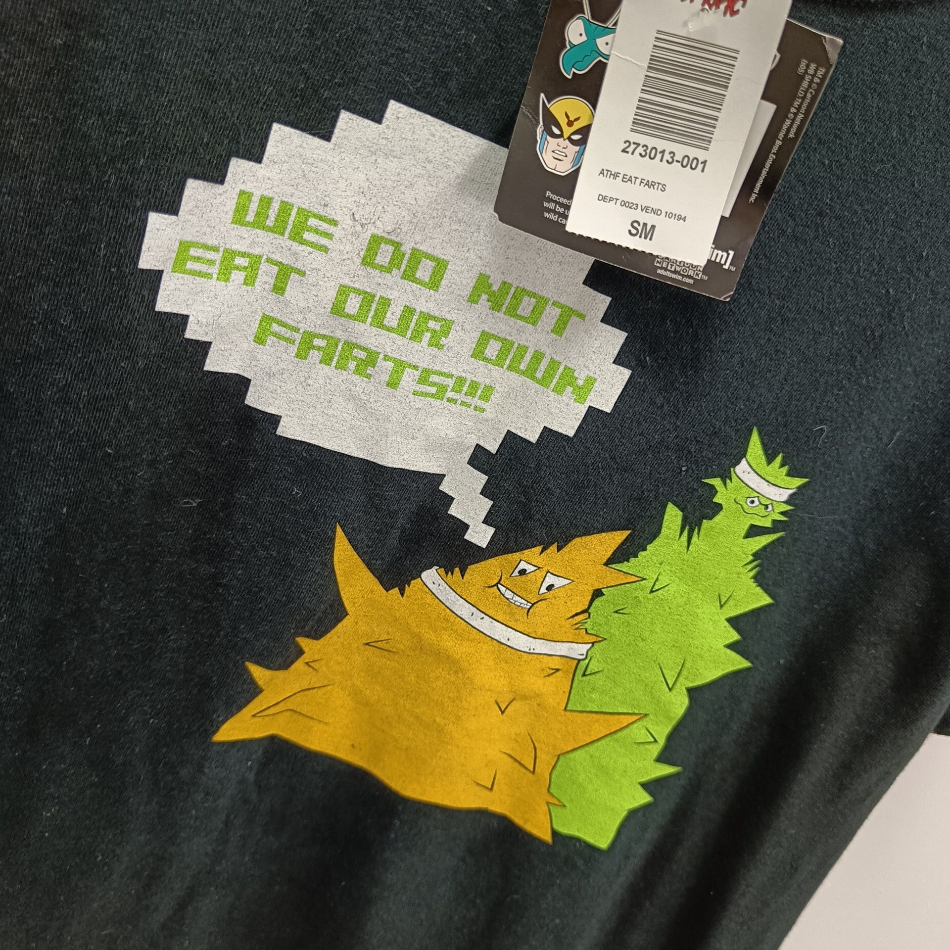 Cartoon Network Aqua Teen Hunger Force Adult Swim anime tee farts Size US M / EU 48-50 / 2 - 3 Thumbnail