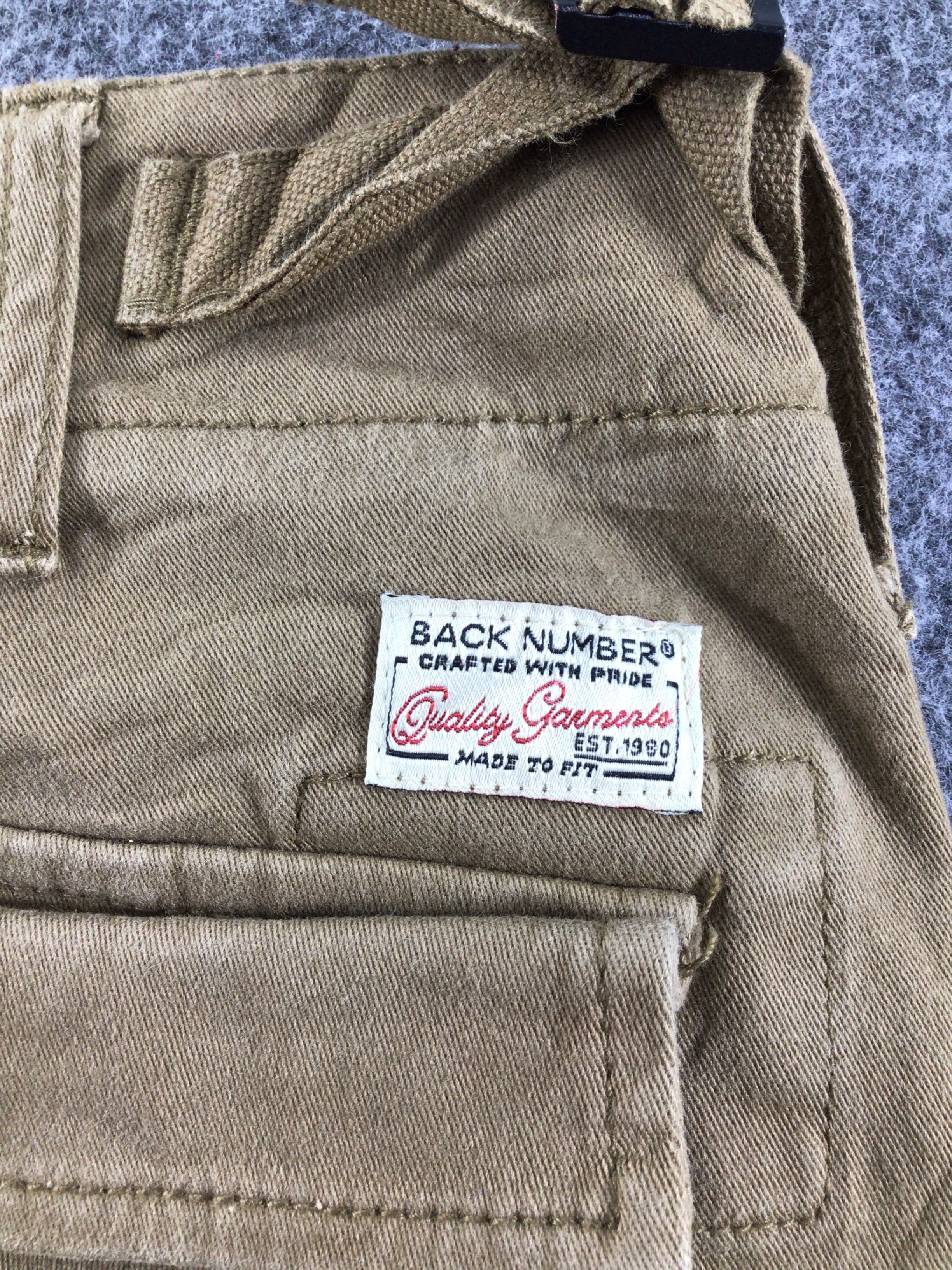 Japanese Brand Back Number Multi Pocket Cargo Pant-J143 Size US 31 - 5 Thumbnail