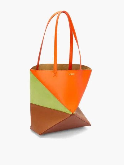 Loewe o1in1g0426 Size: OS/ Medium Puzzle Fold Tote Bag Multicolor Size ONE SIZE - 4 Thumbnail