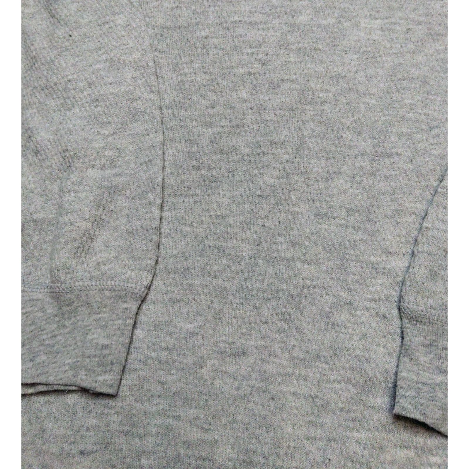 Vintage J.E. Morgan Vintage Thermal Long Johns Waffle Shirt 3XL Gray USA 90s Mens Long Sleeve Crew Neck Big & Tall Size US XXL / EU 58 / 5 - 4 Thumbnail