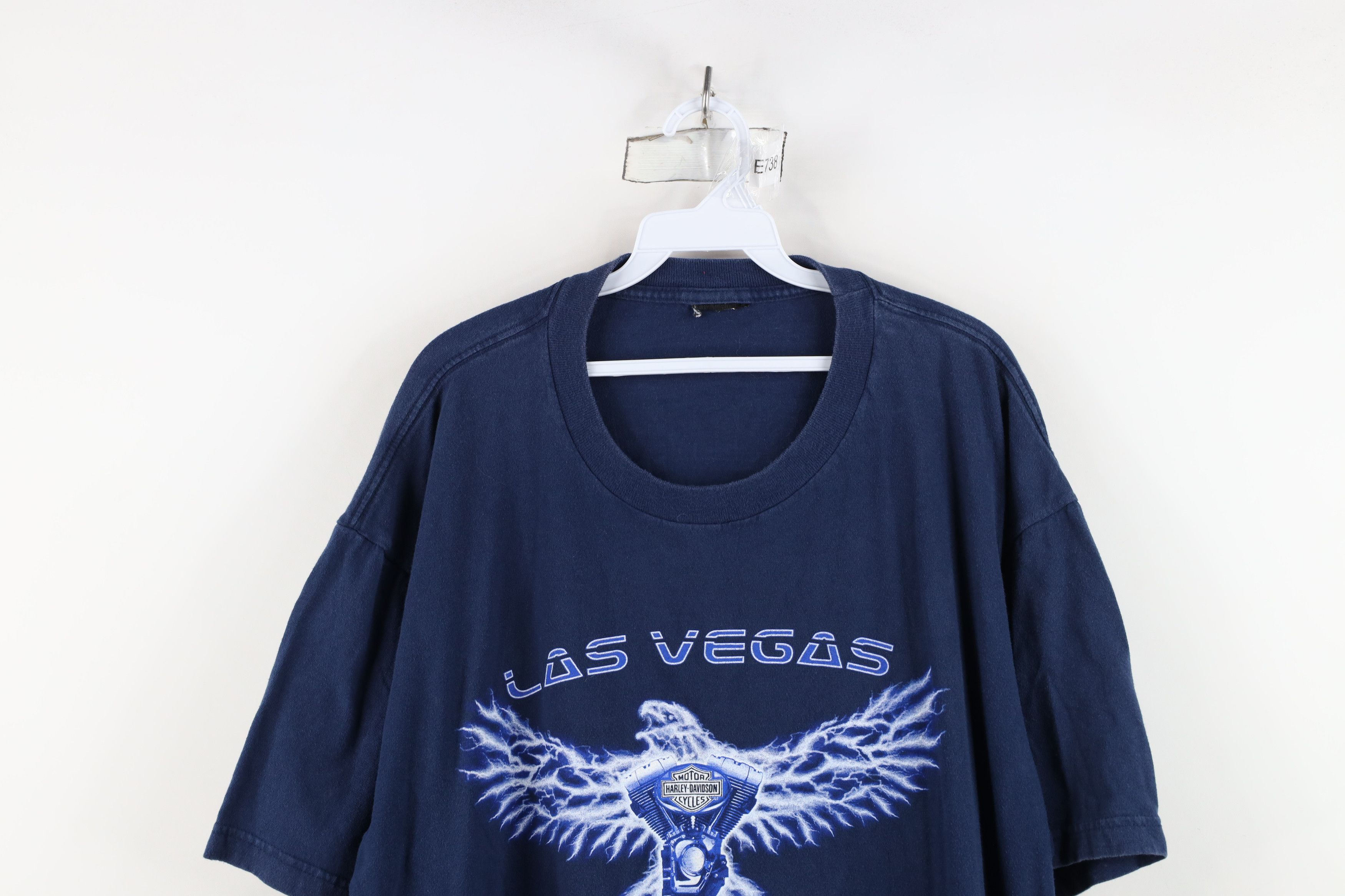 Harley Davidson Vintage Y2K Harley Davidson Eagle Short Sleeve T-Shirt Size US XXL / EU 58 / 5 - 2 Thumbnail