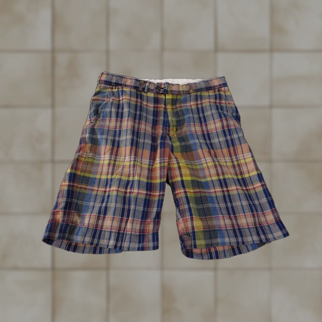 Polo Ralph Lauren Polo Ralph Lauren Shorts Mens 32 Multicolor Plaid Bermuda Casual Summer Preppy Beach Size US XS / EU 42 / 0 - 1 Thumbnail