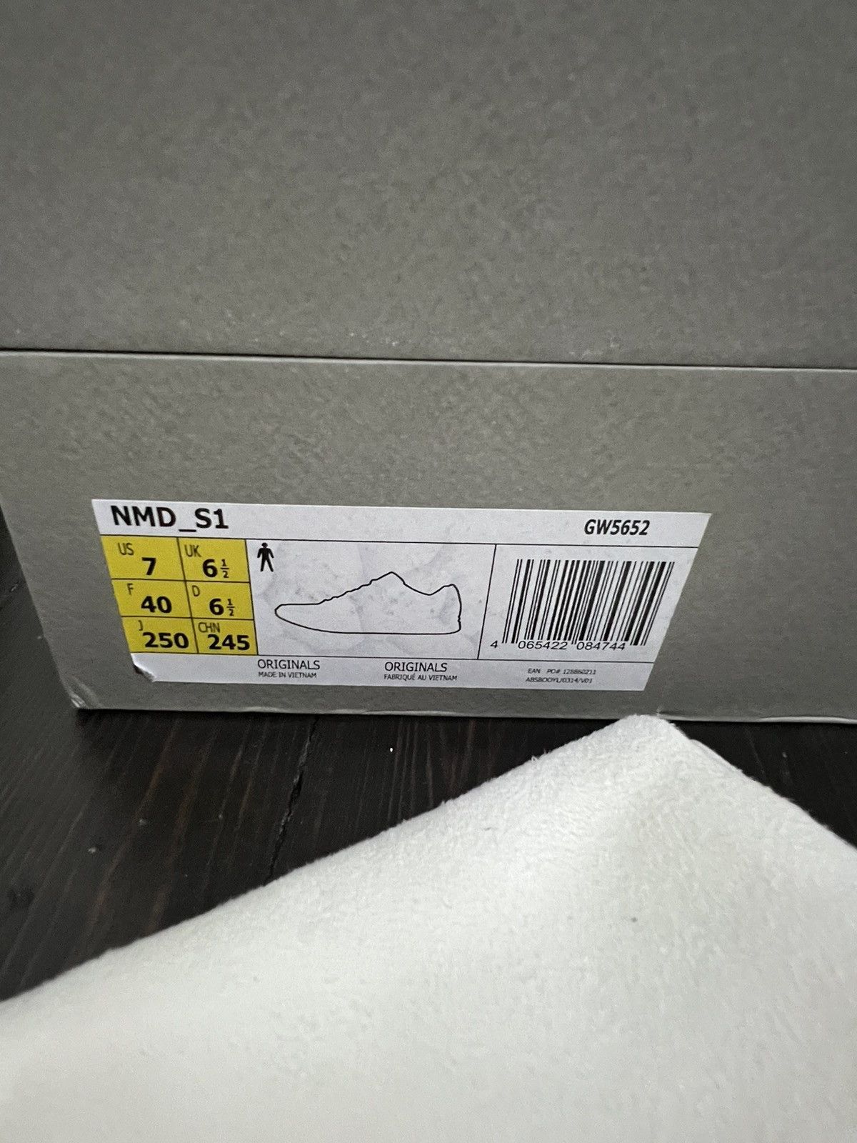 Adidas Adidas NMD S1 black Size US 7 / EU 40 - 9 Thumbnail