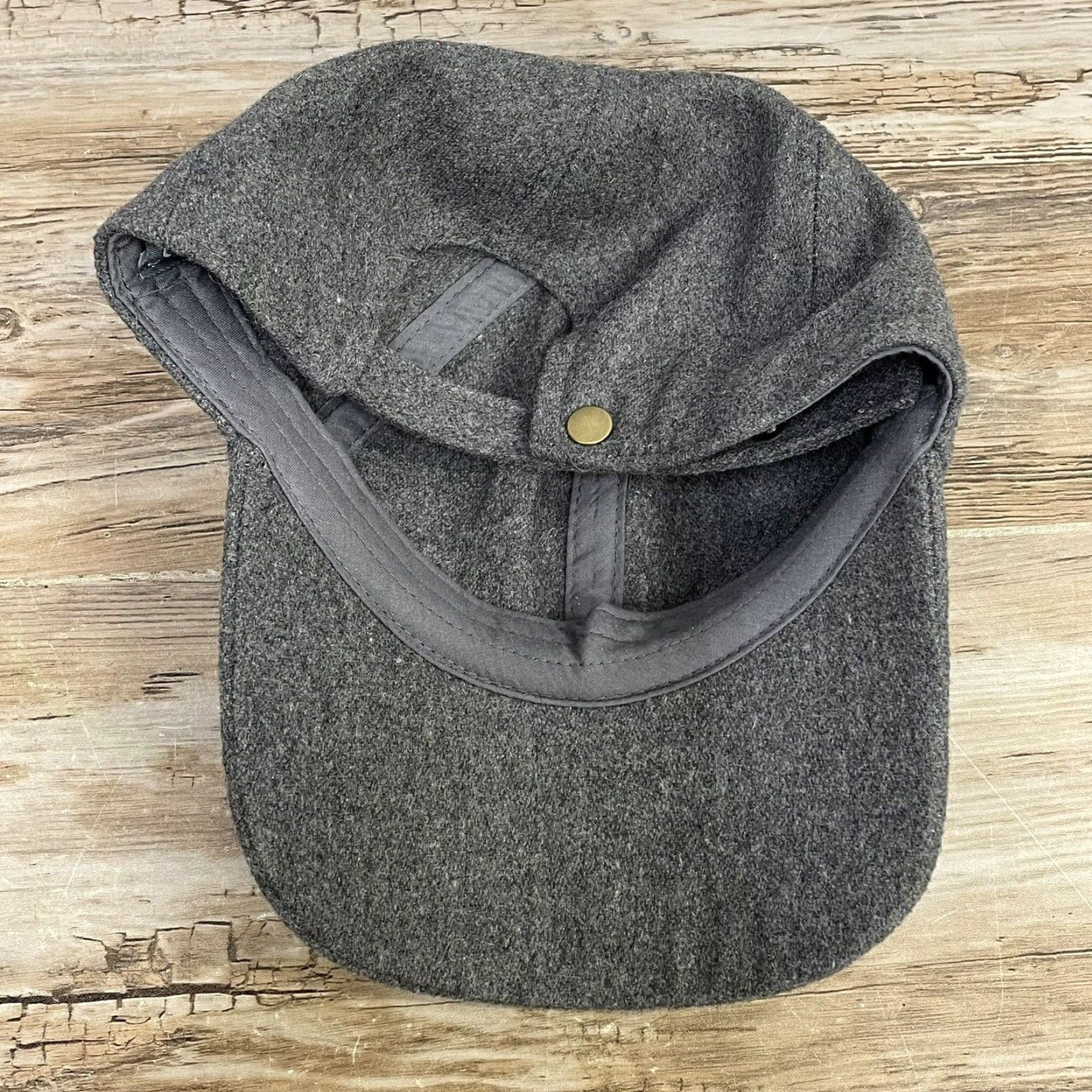 Vintage San Diego Hat Co. Wool Baseball Cap Gray Adjustable One Size Mens Size ONE SIZE - 3 Thumbnail