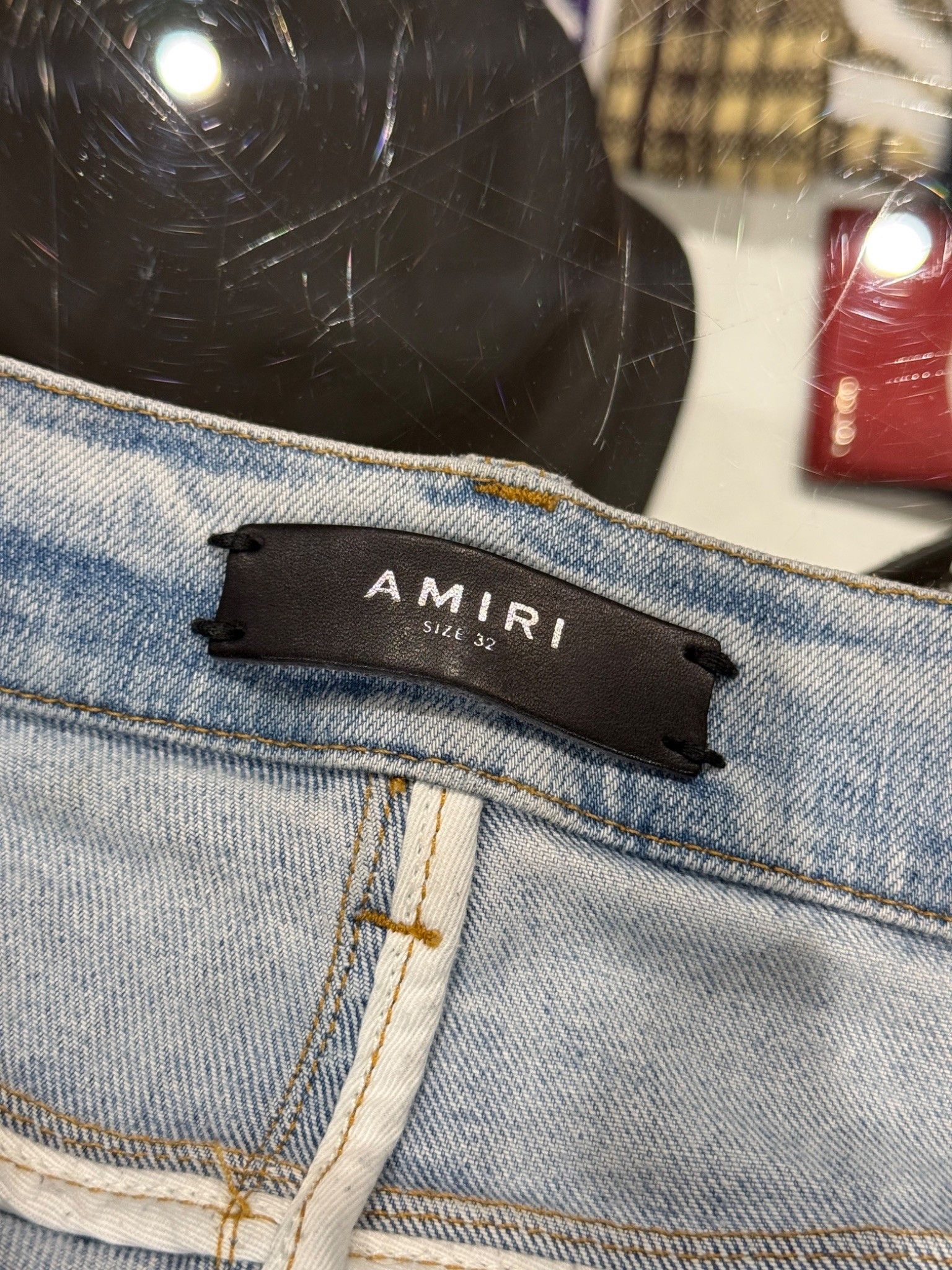 Amiri Amiri MX1 Distressed Jeans Blue Size US 32 / EU 48 - 5 Thumbnail