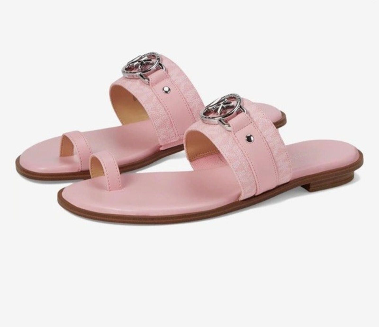 Michael Kors Michael Kors Rory Flat Thong Shell Pink Sandals 8.5 M Size US 10 / IT 40 - 1 Thumbnail