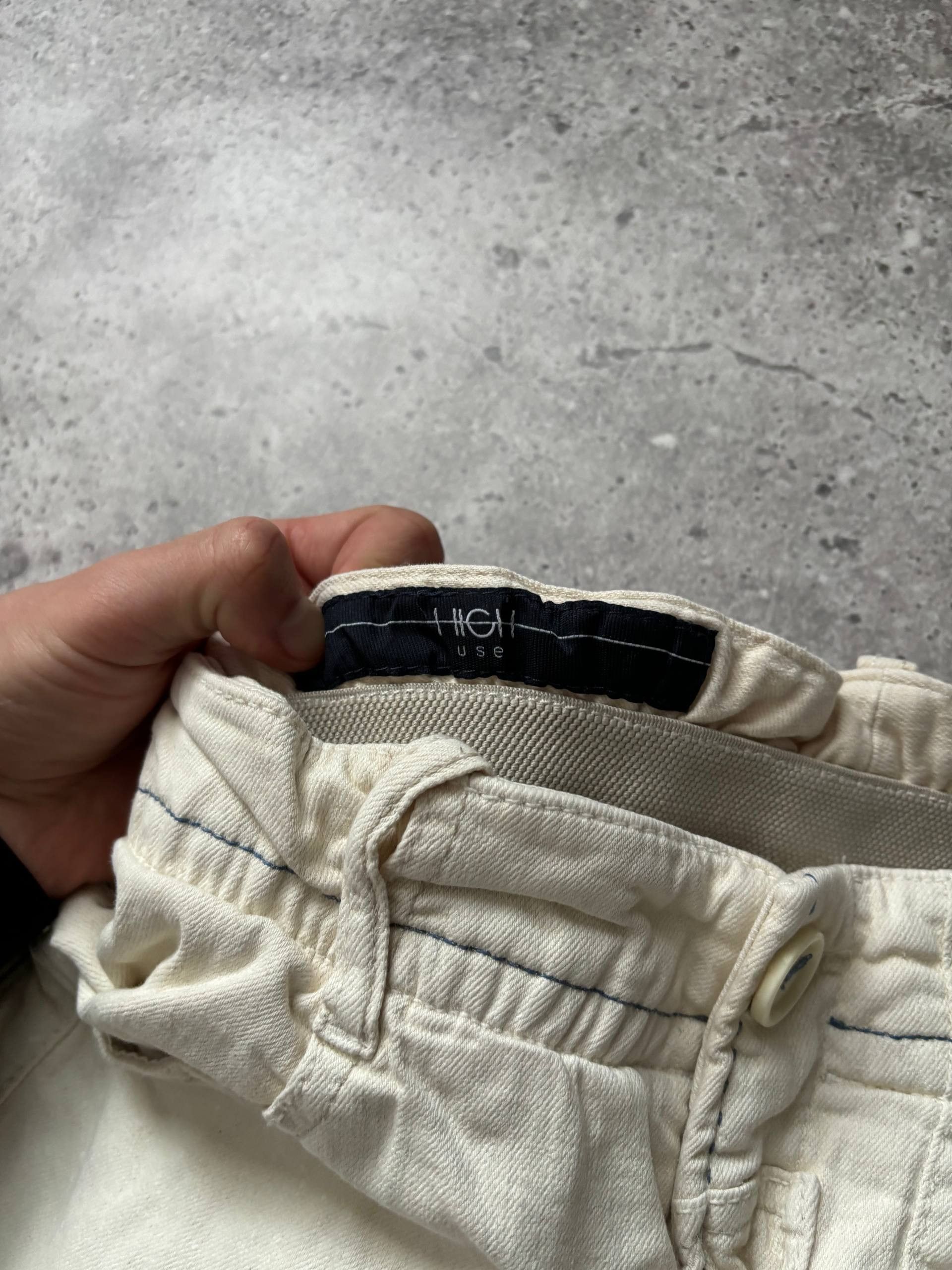 Japanese Brand Avant Garde High Use Patchwork Pants Waxed Cottone Size US 32 / EU 48 - 8 Thumbnail