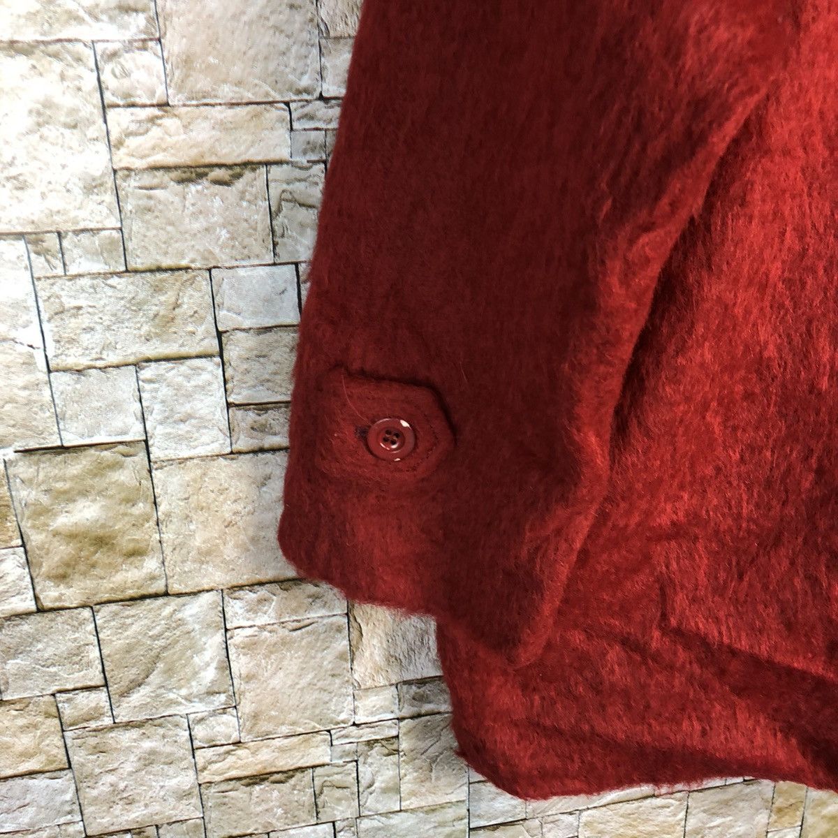 Blaze × Japanese Brand Sport Vibe vintage mohair Red Blazzer #A298 Size M / US 6-8 / IT 42-44 - 15 Thumbnail