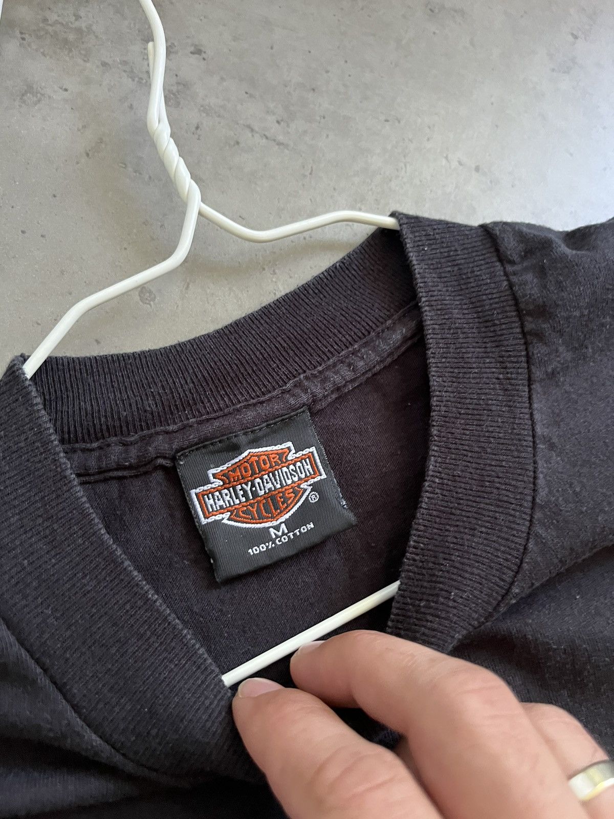 Harley Davidson vintage 1997 HARLEY DAVIDSON Northern European Rally tee Size US M / EU 48-50 / 2 - 3 Thumbnail
