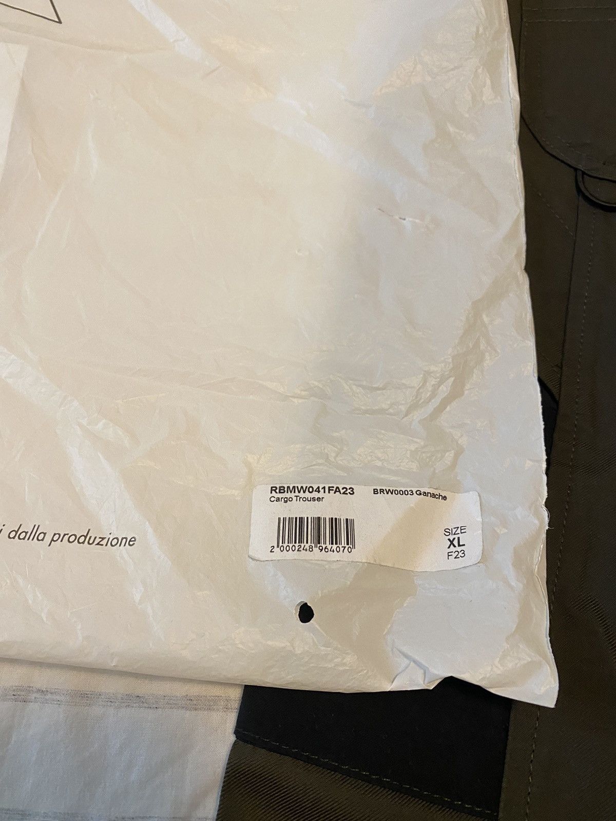 ROA Roa Cargo Trouser Pant Ganache SzXL Brand New Size US 34 / EU 50 - 19 Thumbnail