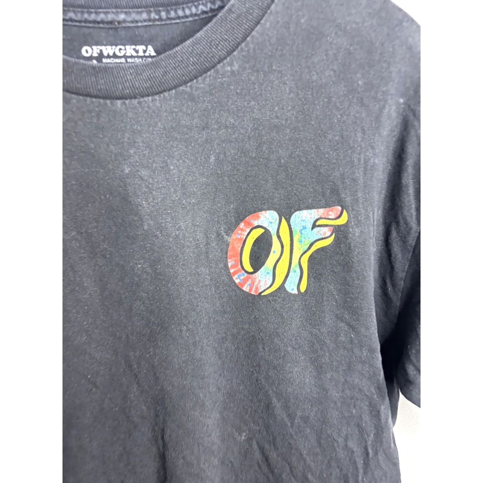 Vintage OFWGKTA Shirt Mens L Black OF Logo Graphic Tee Streetwear Tie Dye 90s Music Size US L / EU 52-54 / 3 - 5 Thumbnail