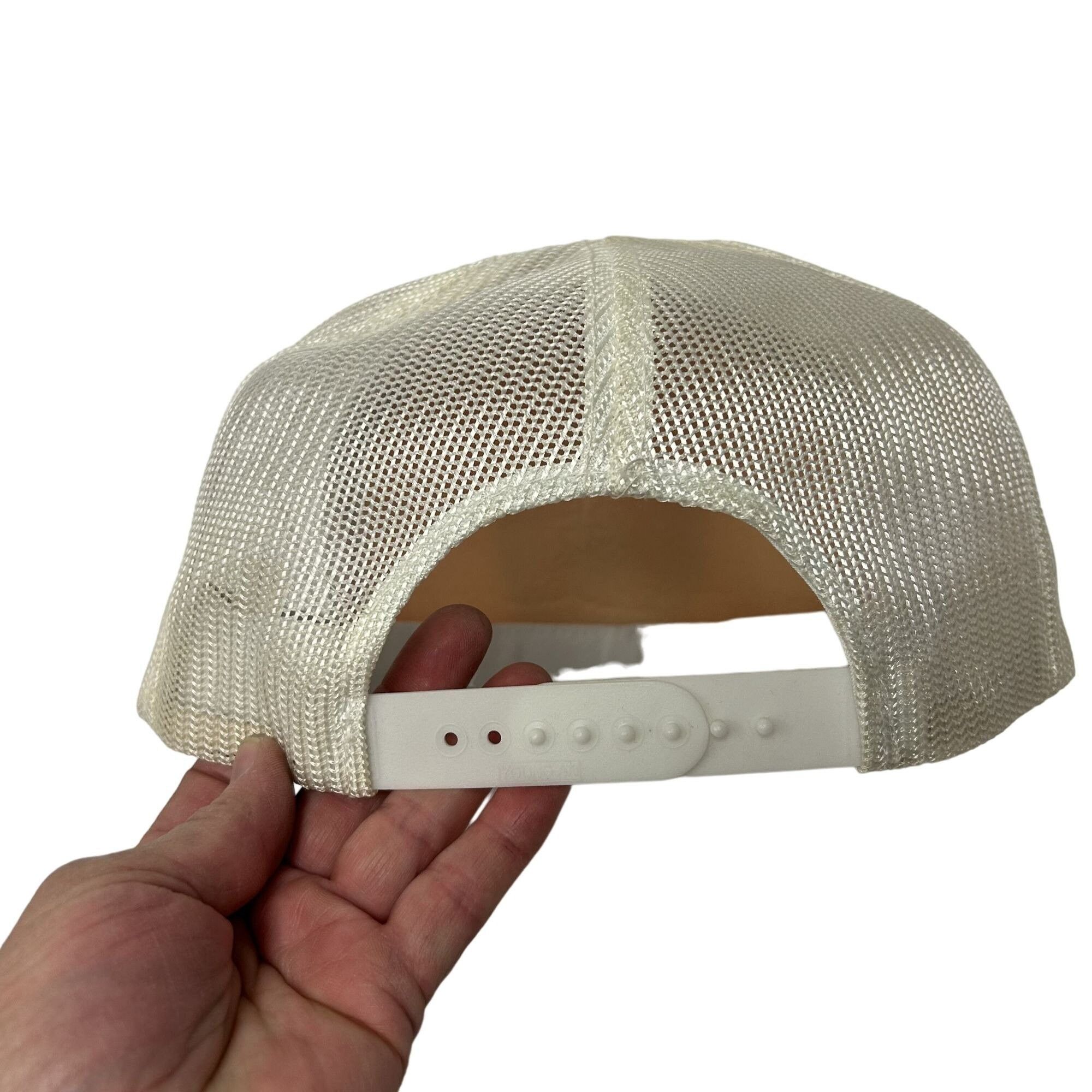 Other NOS 80’s Mesh TRUCKER Hat WOOLLEY BOOGER Drilling Snapback Size ONE SIZE - 7 Thumbnail
