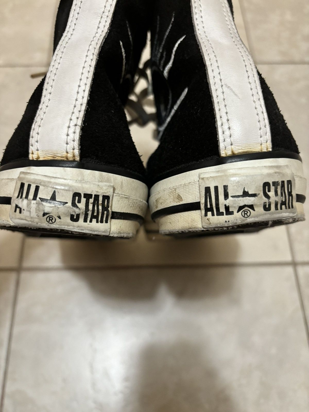 Converse Rare Vintage 90s Dennis Rodman Converse All Star Suede shoes Size US 9 / EU 42 - 15 Thumbnail