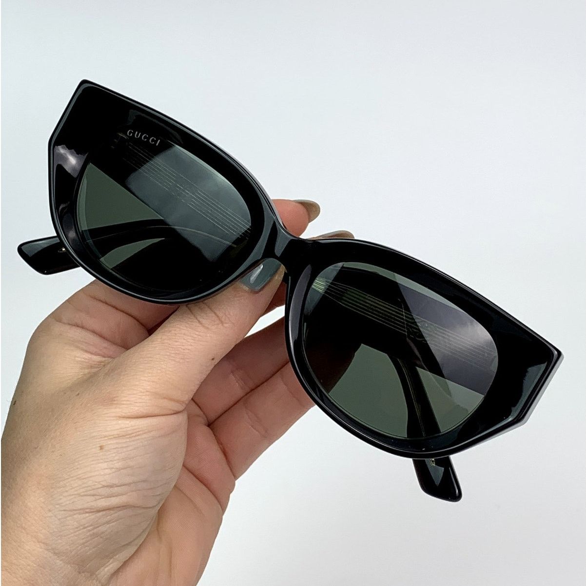 Gucci NEW Gucci Sunglasses GG1532SA 001 Black Grey Women Authentic Size ONE SIZE - 11 Thumbnail