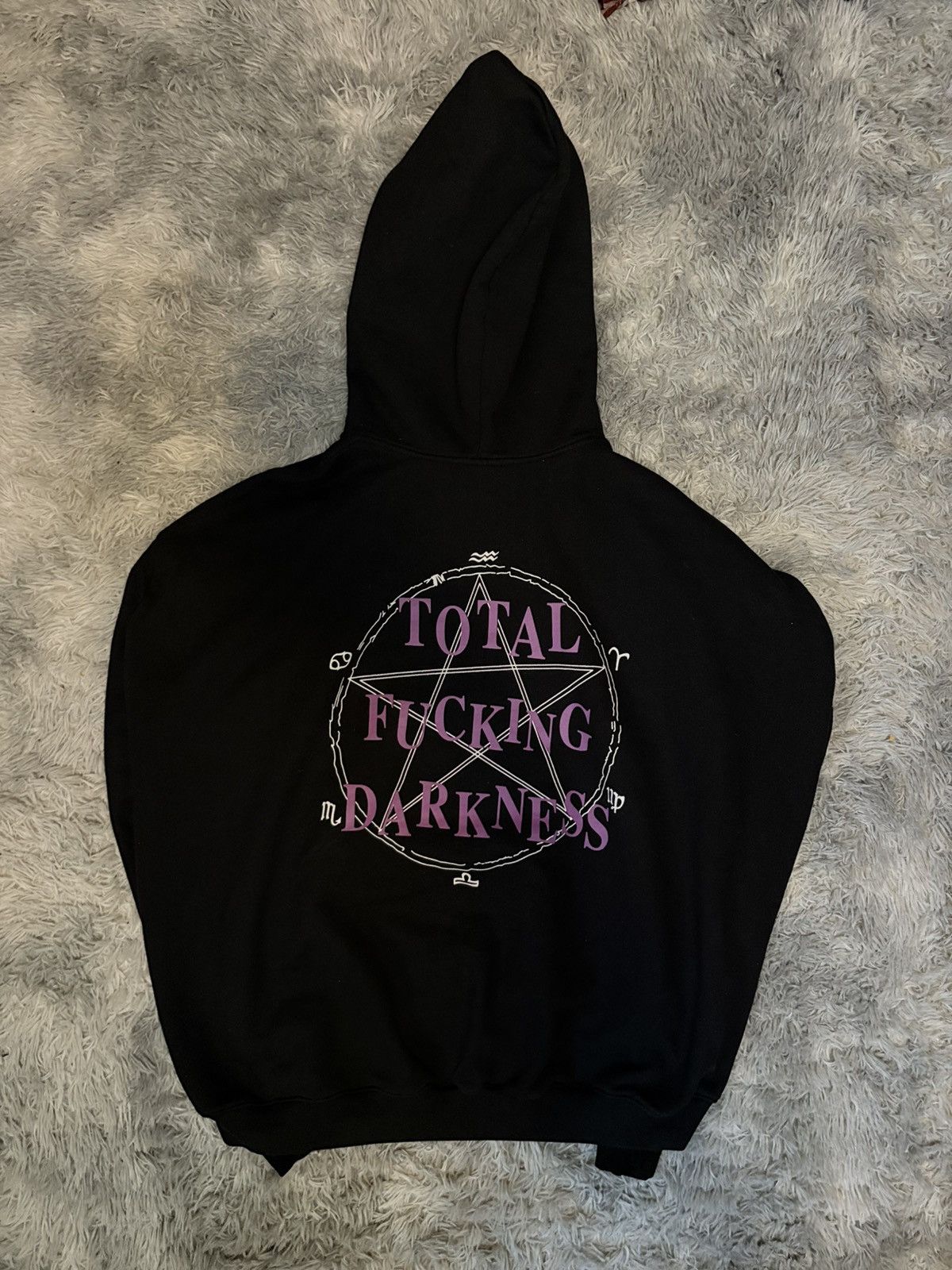 Vetements Total Fucking Darkness Oversized hoodie Size US S / EU 44-46 / 1 - 4 Thumbnail