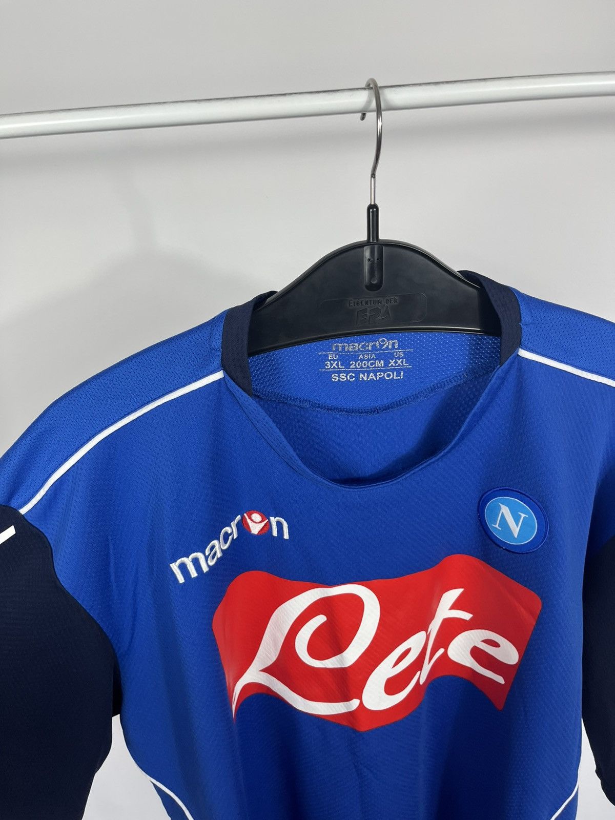 Macron Macron SSC Napoli Jersey Lete Sponsor Blue XXL Soccer Shirt Size US XXL / EU 58 / 5 - 4 Thumbnail