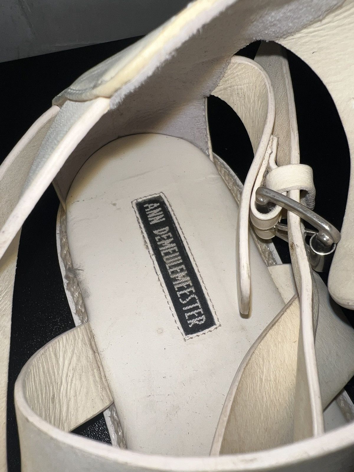 Ann Demeulemeester Ann Demeulemeester Double Strap Sandals Size US 11 / EU 44 - 10 Thumbnail