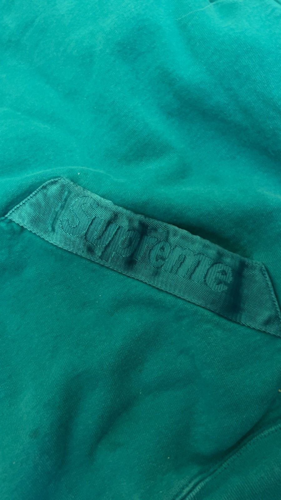 Supreme Green Tonal Webbing Supreme Hoodie Size US XL / EU 56 / 4 - 3 Thumbnail
