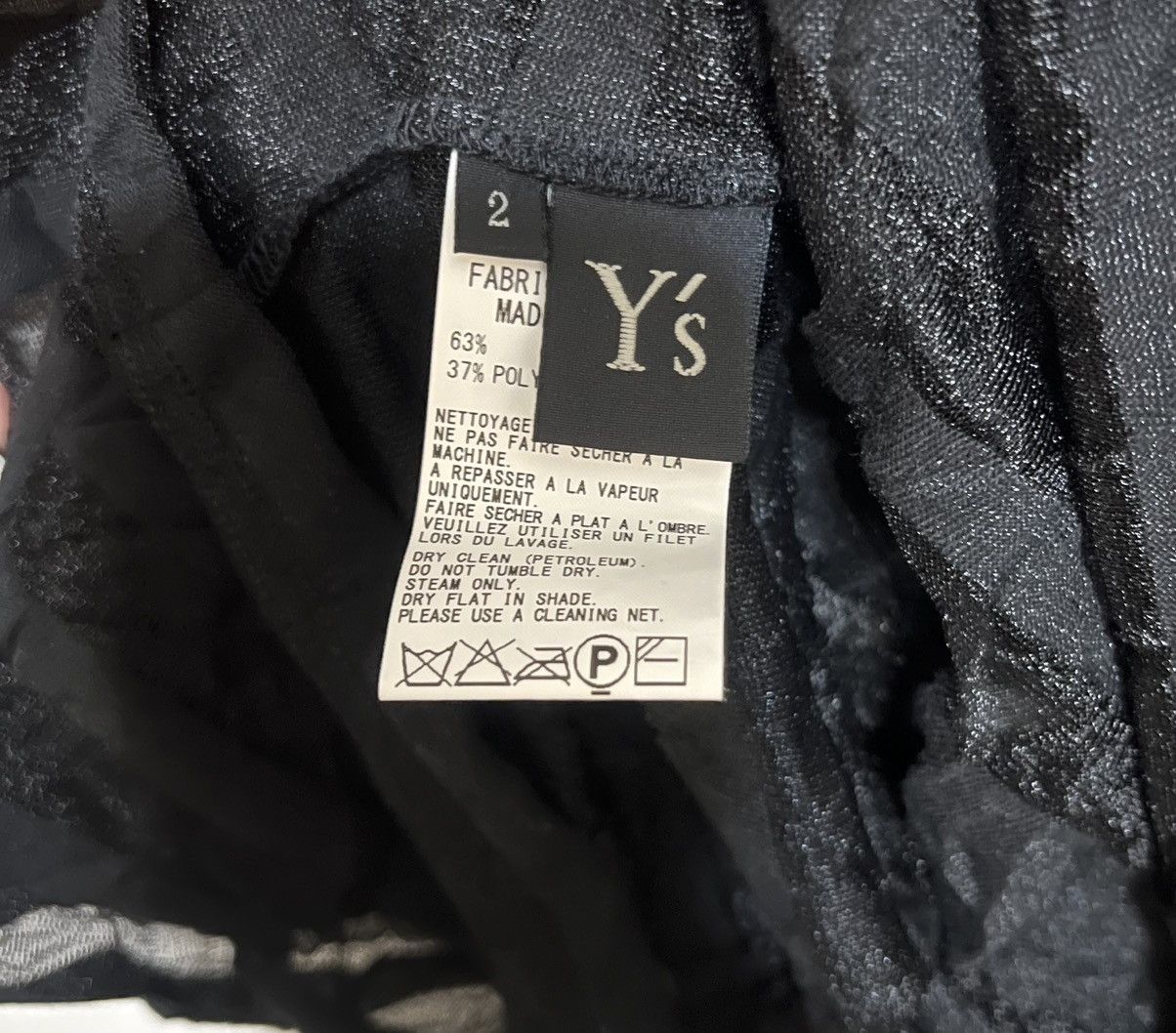 Y's Y’s Stripe Sheer Mesh Short Sleeve Top Size US M / EU 48-50 / 2 - 3 Thumbnail