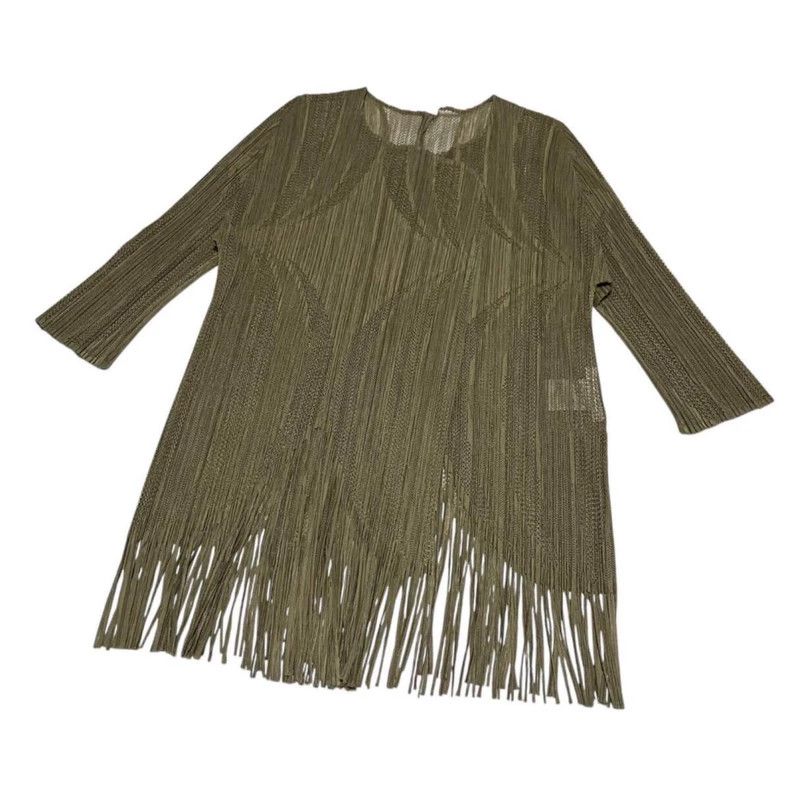 Issey Miyake issey miyake size:3 Fringed top 2505-Nextarrow Size XXS / US 00 / IT 34 - 2 Thumbnail
