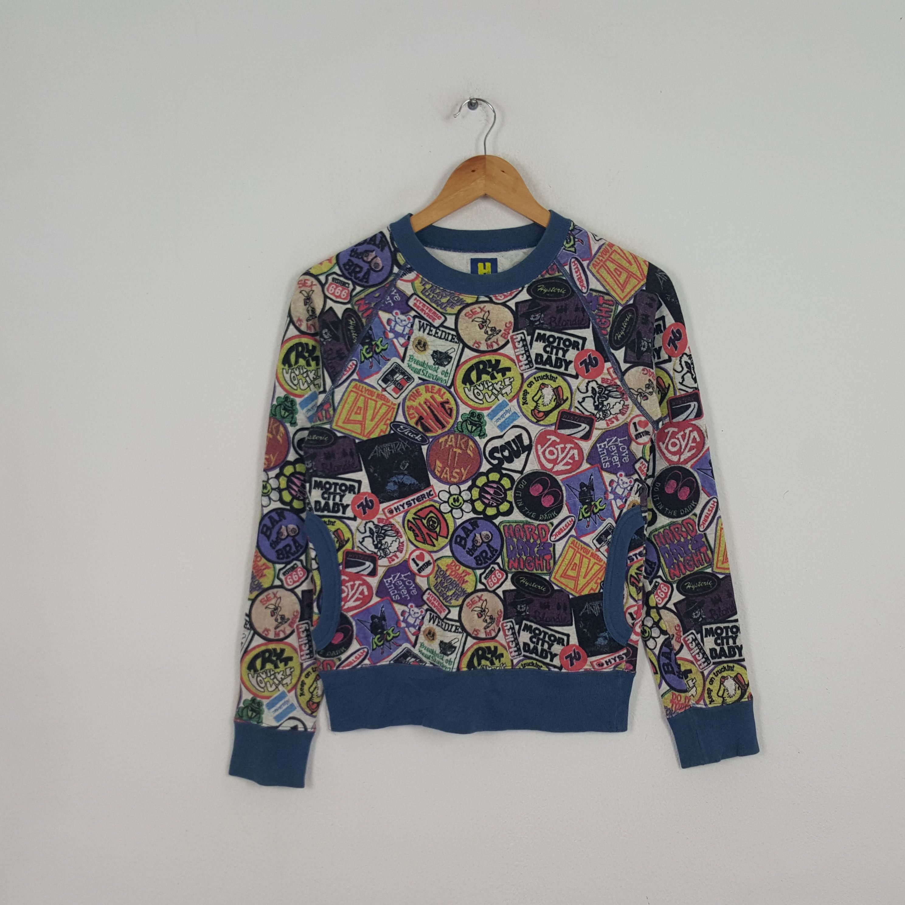 Hysteric Glamour × Japanese Brand × Vintage Vintage Hysteric Glamour Japanese Brand Sweatshirt Size US XS / EU 42 / 0 - 1 Thumbnail