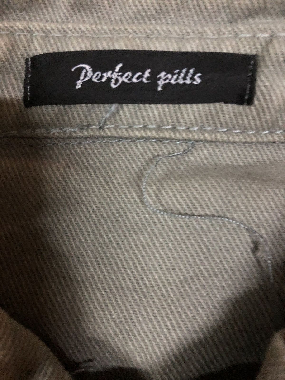 If Six Was Nine × Japanese Brand Perfect pills Distressed Denim Jacket Size US L / EU 52-54 / 3 - 3 Thumbnail