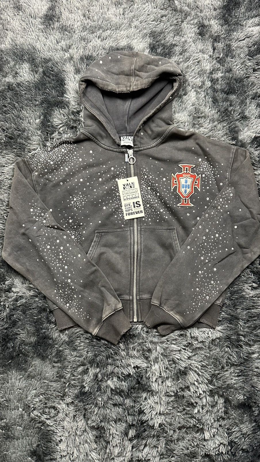 Vale Vale Forever Pluto Cluster Zip Up - SMALL Size US S / EU 44-46 / 1 - 1 Thumbnail
