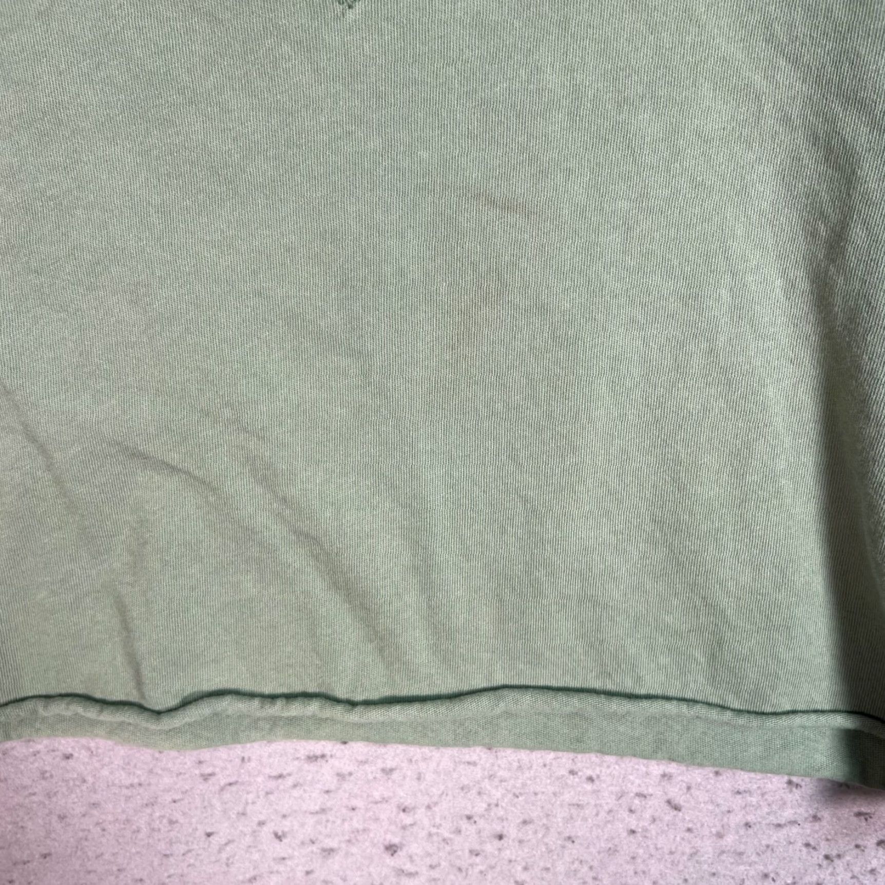 Vintage Offline By Aerie Womens Small Green Cropped T-Shirt Short Sleeve Round Neck Shirt Womens Size S / US 4 / IT 40 - 7 Thumbnail