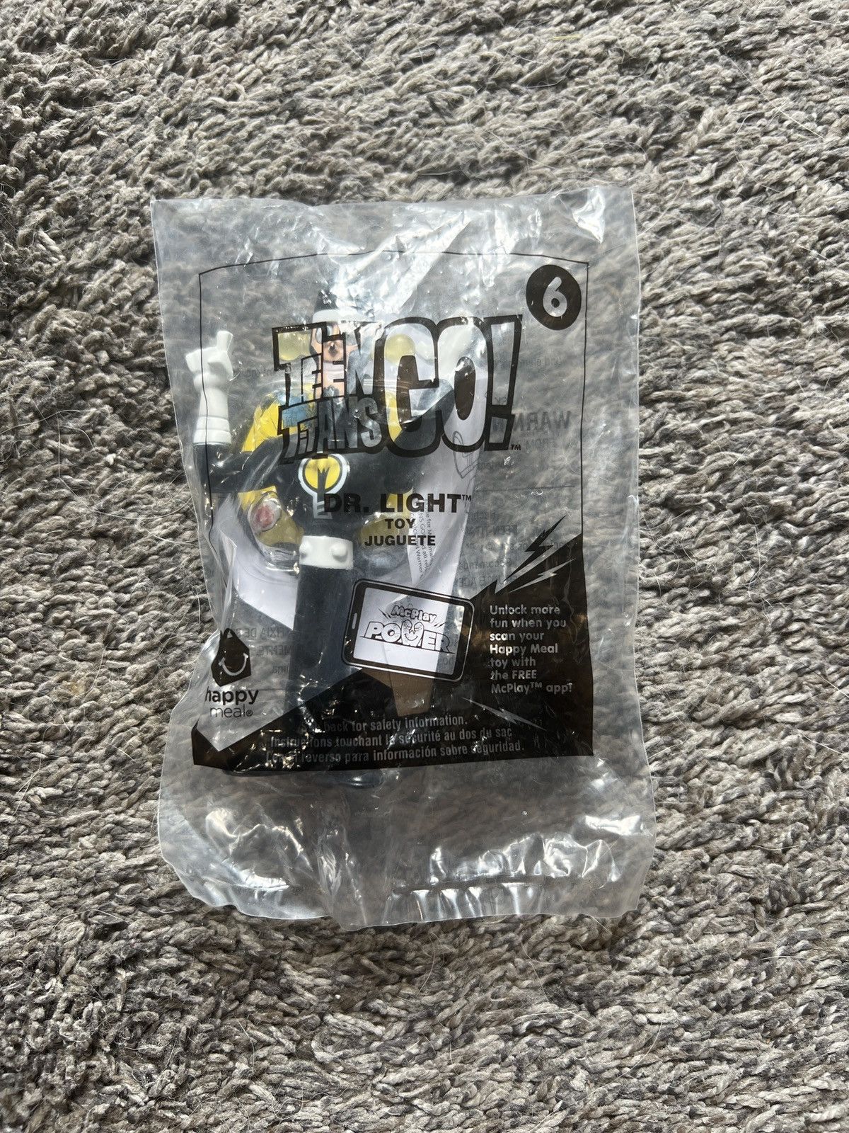DC Comics 2017 McDonald’s Teen Titans Go! Dr. Light Toy Size ONE SIZE - 1 Thumbnail