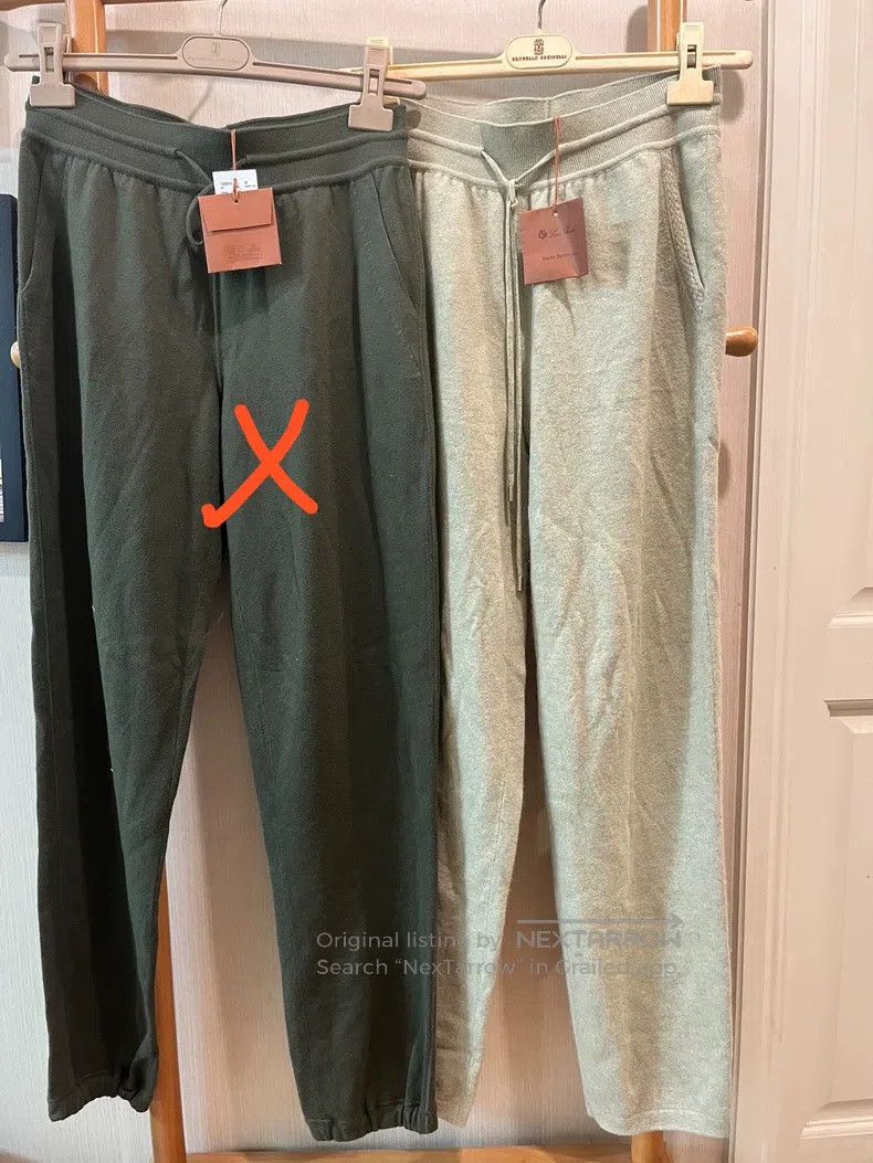 Loro Piana Loro Piana Drawstring Cashmere Pants Size 26" / US 2 / IT 38 - 2 Thumbnail