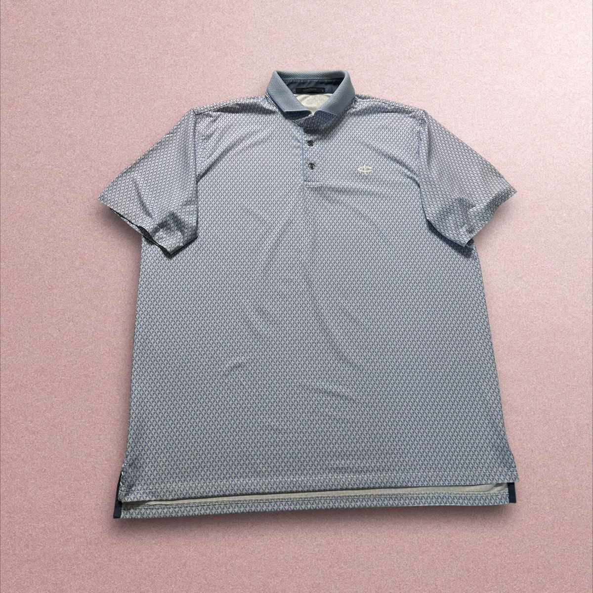 Other greyson shirt mens large blue short sleeve geometric golf Size US L / EU 52-54 / 3 - 1 Thumbnail